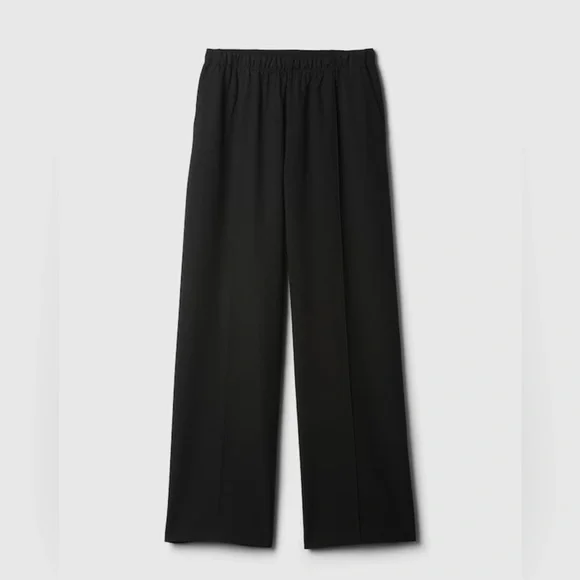 GAP Black Wide Leg Pants - Picture 4 of 9